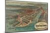 Boston Freight Terminals-George Walker & Co.-Mounted Art Print