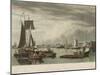 Boston from City Point Near Sea Street-W.J. Bennett-Mounted Art Print