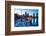 Boston Harbor & Downtown Dusk-null-Framed Premium Giclee Print
