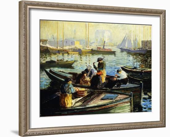 Boston Harbor-Arthur Clifton Goodwin-Framed Giclee Print