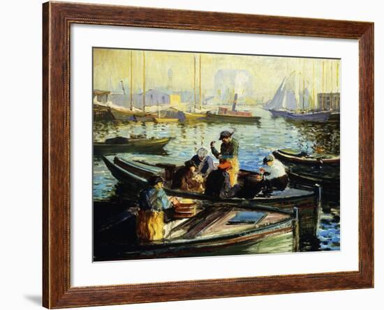 Boston Harbor-Arthur Clifton Goodwin-Framed Giclee Print