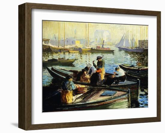 Boston Harbor-Arthur Clifton Goodwin-Framed Giclee Print