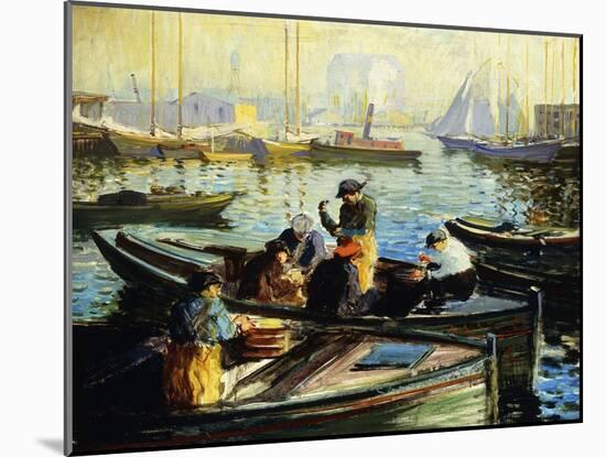 Boston Harbor-Arthur Clifton Goodwin-Mounted Giclee Print