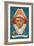 Boston, MA, Boston Red Sox, William Carrigan, Baseball Card, no.1-Lantern Press-Framed Art Print