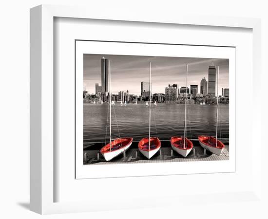 Boston Marina-null-Framed Premium Giclee Print