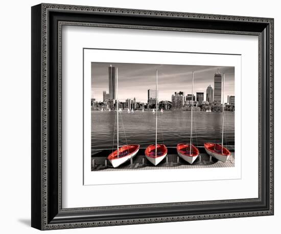 Boston Marina-null-Framed Premium Giclee Print