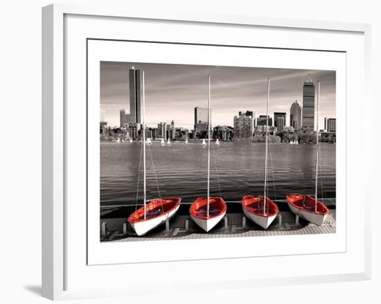 Boston Marina-null-Framed Premium Giclee Print