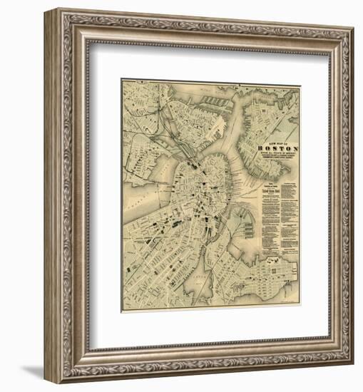 Boston, Massachusetts, c.1884-Tilly Haynes-Framed Art Print