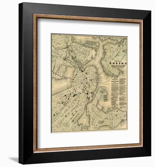 Boston, Massachusetts, c.1884-Tilly Haynes-Framed Art Print