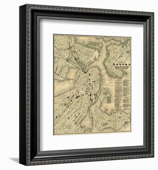 Boston, Massachusetts, c.1884-Tilly Haynes-Framed Art Print