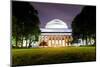 Boston Massachusetts Institute of Technology Campus with Trees and Lawn at Night-Songquan Deng-Mounted Photographic Print