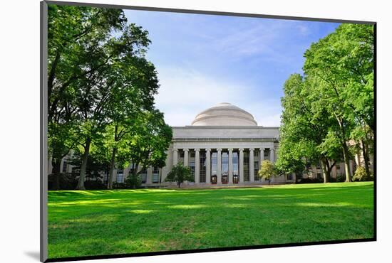 Boston Massachusetts Institute of Technology Campus with Trees and Lawn-Songquan Deng-Mounted Photographic Print