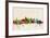 Boston Massachusetts Skyline-Michael Tompsett-Framed Art Print