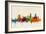 Boston Massachusetts Skyline-Michael Tompsett-Framed Art Print