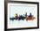 Boston Massachusetts Skyline-Michael Tompsett-Framed Art Print