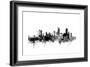 Boston Massachusetts Skyline-Michael Tompsett-Framed Art Print