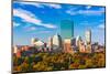 Boston, Massachusetts, USA Skyline over Boston Common.-SeanPavonePhoto-Mounted Photographic Print