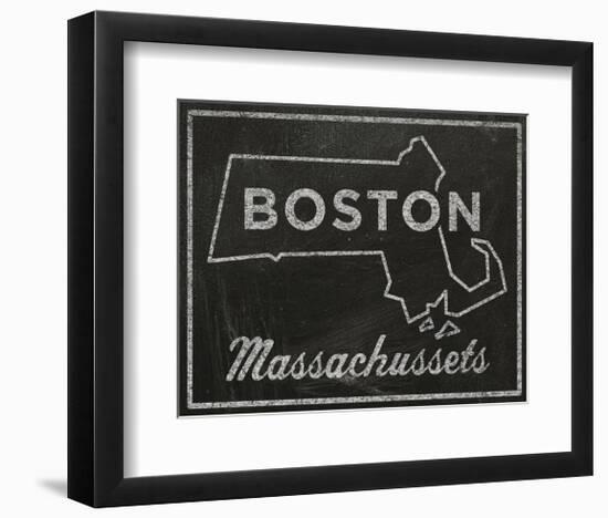 Boston, Massachusetts-John Golden-Framed Art Print