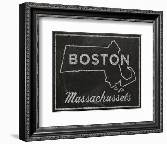Boston, Massachusetts-John Golden-Framed Art Print