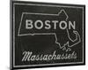 Boston, Massachusetts-John Golden-Mounted Art Print