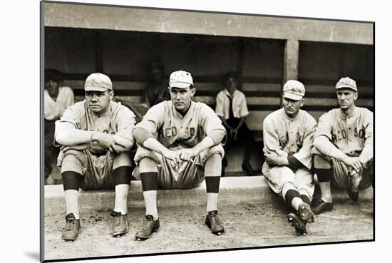 Boston Red Sox, c1916-null-Mounted Giclee Print