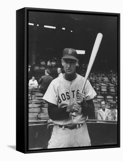 Boston Red Sox Player Ted Williams-Frank Scherschel-Framed Premier Image Canvas