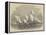 Boston Regatta, the Start for the Member's Cup-Edwin Weedon-Framed Premier Image Canvas