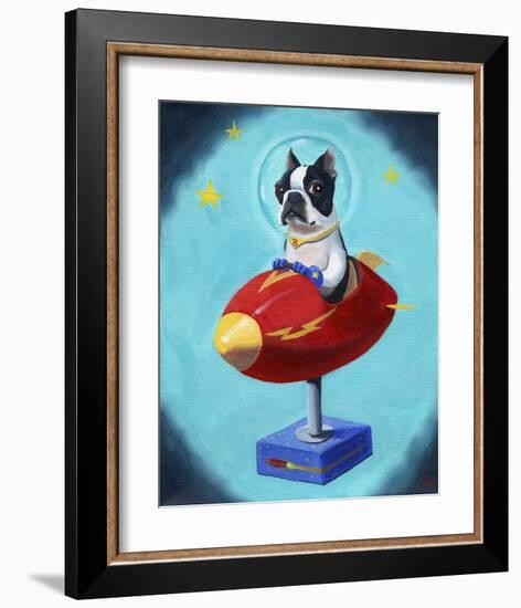 Boston Rocket-Brian Rubenacker-Framed Art Print