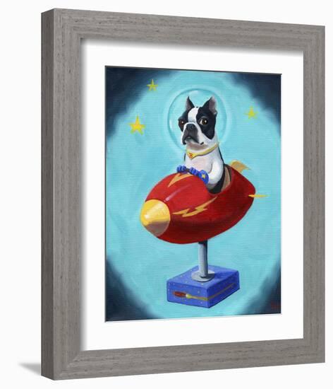 Boston Rocket-Brian Rubenacker-Framed Art Print