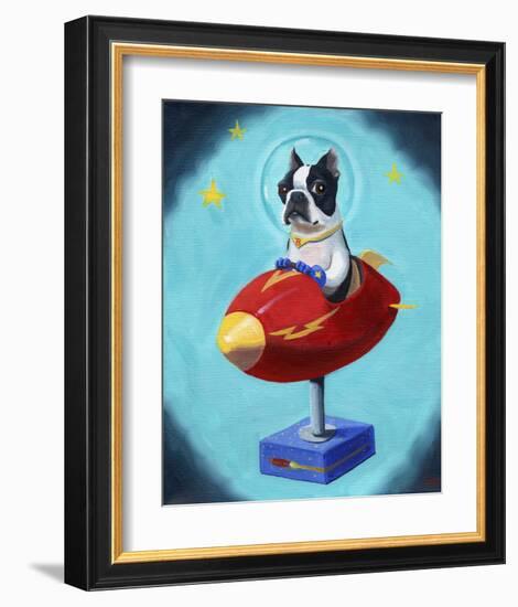 Boston Rocket-Brian Rubenacker-Framed Art Print