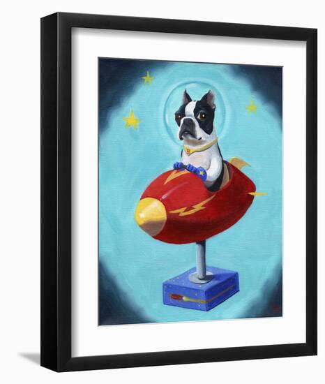 Boston Rocket-Brian Rubenacker-Framed Art Print