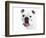 Boston's Pug-null-Framed Art Print