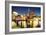 Boston Skyline with Financial District and Boston Harbor-Roman Slavik-Framed Photographic Print