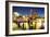 Boston Skyline with Financial District and Boston Harbor-Roman Slavik-Framed Photographic Print