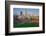 Boston Skyline with view of Historic Fenway Park, Boston Red Sox, Boston, Ma., USA, May 20, 2010...-null-Framed Photographic Print