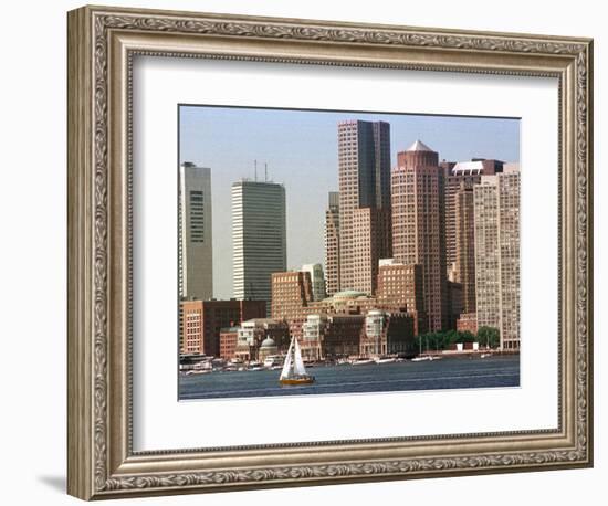 Boston Skyline-Michael Dwyer-Framed Photographic Print