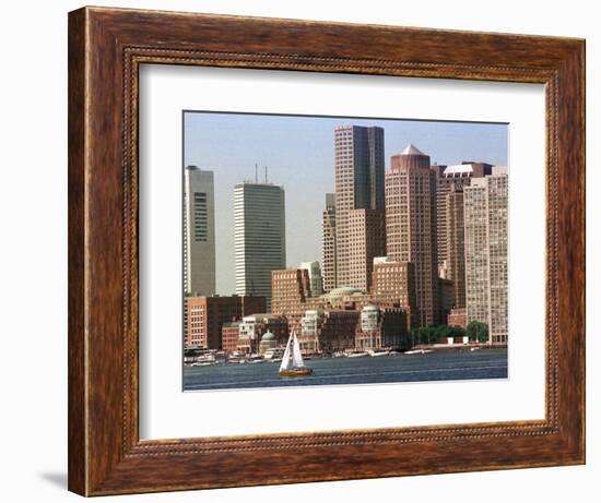 Boston Skyline-Michael Dwyer-Framed Photographic Print