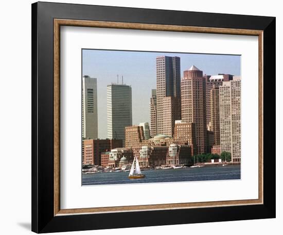 Boston Skyline-Michael Dwyer-Framed Photographic Print