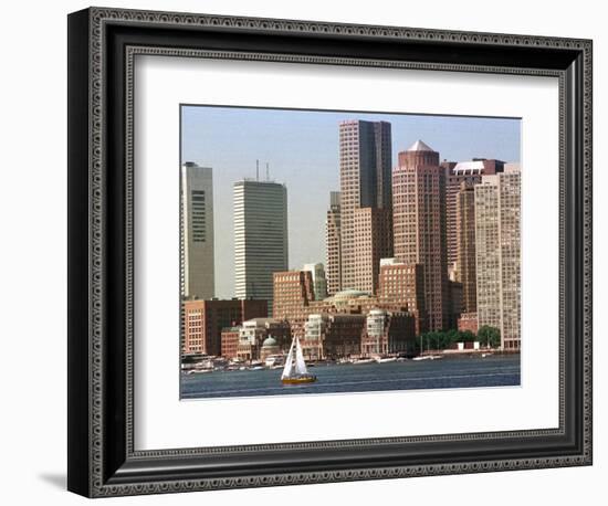 Boston Skyline-Michael Dwyer-Framed Photographic Print