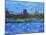 Boston Skyline-Rock Demarco-Mounted Giclee Print