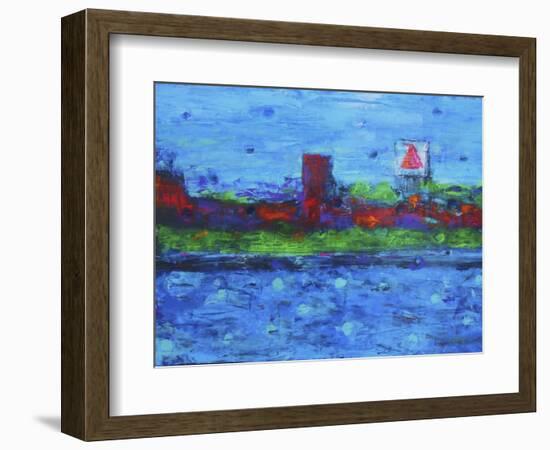 Boston Skyline-Rock Demarco-Framed Giclee Print
