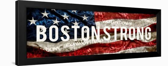 Boston Strong D-GI ArtLab-Framed Giclee Print