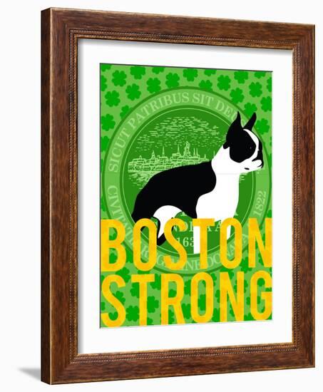 Boston Strong F-GI ArtLab-Framed Giclee Print