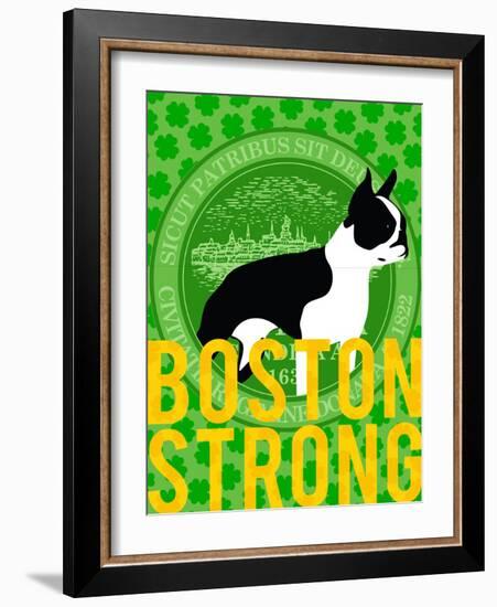 Boston Strong F-GI ArtLab-Framed Giclee Print