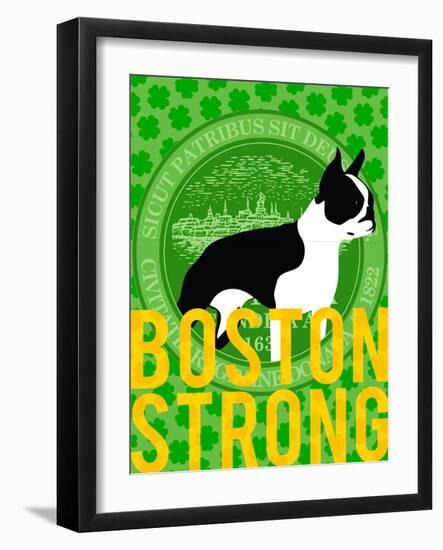 Boston Strong F-GI ArtLab-Framed Giclee Print