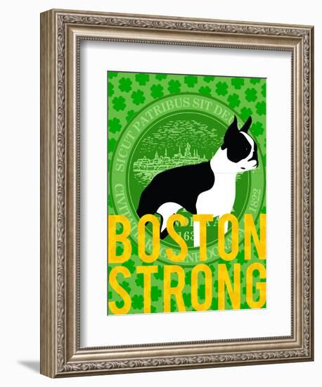 Boston Strong F-GI ArtLab-Framed Giclee Print