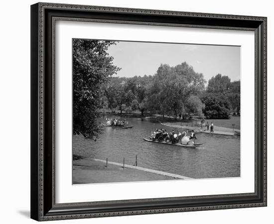 Boston Swan Boats-Carol Highsmith-Framed Photo