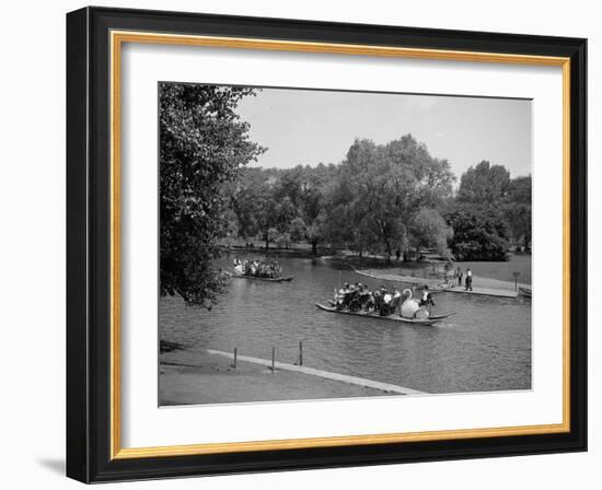 Boston Swan Boats-Carol Highsmith-Framed Photo