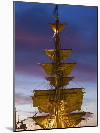 Boston Tall Ships Festival, Dutch Barque Europa, Boston, Massachusetts, USA-Walter Bibikow-Mounted Photographic Print