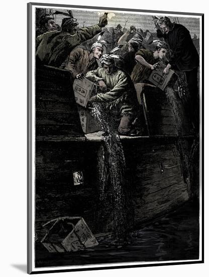 Boston Tea Party, 26 December 1773-Unknown-Mounted Giclee Print